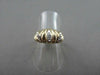 ESTATE .10CTW DIAMOND 14KT YELLOW & WHITE GOLD COCKTAIL RING BEAUTIFUL!!! #17269