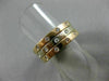 ESTATE .45CT ETOILE DIAMOND 18KT WHITE & YELLOW & ROSE GOLD STACKABLE RING #1149