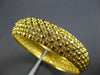 ESTATE LARGE 22KT YELLOW GOLD 3D FILIGREE ETERNITY CUFF BANGLE BRACELET #28210