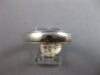 ESTATE PLATINUM 3D CLASSIC SOLID 5MM MILGRAIN MENS WEDDING ANNIVERSARY RING