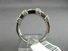 ESTATE WIDE .40CT ROUND DIAMOND 14KT WHITE GOLD 3D CRISS CROSS WOVEN FUN RING