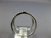 ESTATE .41CT DIAMOND 18KT WHITE GOLD 3D 2 ROW CLASSIC BAR RING