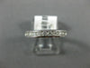 ESTATE LARGE 1.0CT DIAMOND 14KT WHITE GOLD 3D CHANNEL ETERNITY ANNIVERSARY RING