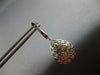 LARGE 10.16CT DIAMOND & AAA AUSTRALIAN OPAL 14KT WHITE GOLD PEAR SHAPE EARRINGS