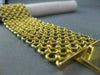 ANTIQUE 33MM WIDE 18K YELLOW GOLD HAND CRAFTED SOLID BRACELET ONE OF A KIND#1557