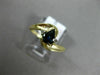 .52CT DIAMOND & AAA SAPPHIRE 14K YELLOW GOLD PEAR SHAPE INFINITY PROMISE RING