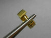 ESTATE 1.0CT DIAMOND 2 ROW HUGGIE 14KT YELLOW GOLD EARRINGS BEAUTIFUL!! #5246