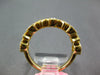 WIDE 3.20CT FANCY YELLOW DIAMOND 18KT YELLOW GOLD 3D PEAR SHAPE ANNIVERSARY RING