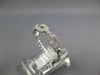 ESTATE .31CT DIAMOND 18KT WHITE GOLD CLASSIC OPEN LINK SQUARE LOVE KNOT FUN RING