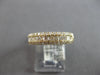 .82CT DIAMOND 14KT YELLOW GOLD CLASSIC ROUND & BAGUETTE WEDDING ANNIVERSARY RING