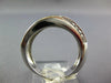 ESTATE WIDE 2.72CT DIAMOND & AAA RAINBOW YELLOW SAPPHIRE 14KT WHITE GOLD 3D RING