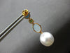 7.29CT DIAMOND & AAA MULTI GEM & AAA SOUTH SEA PEARL 18KT ROSE GOLD FUN EARRINGS