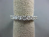 ESTATE 2.05CT ROUND DIAMOND PLATINUM CLASSIC SHARED PRONG ETERNITY RING #18895