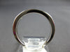 ESTATE .68CT DIAMOND 14KT WHITE GOLD PRINCESS CHANNEL WEDDING ANNIVERSARY RING