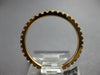 ESTATE .44CT DIAMOND 18K ROSE GOLD ROUND 1.5MM ETERNITY WEDDING ANNIVERSARY RING