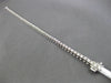 ESTATE 1.0CT DIAMOND 14KT WHITE GOLD FOUR PRONG 3D CLASSIC TENNIS BRACELET 3mm