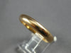 ESTATE 18K ROSE GOLD 3D CLASSIC SOLID 4MM MEN'S WEDDDING ANNIVERSARY RING #27848