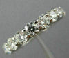ESTATE LARGE 4CT DIAMOND 14K WHITE GOLD CLASSIC ETERNITY ANNIVERSARY RING #26175