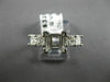 WIDE 1.0CT DIAMOND 14KT WHITE GOLD 3D PRINCESS SEMI MOUNT ENGAGEMENT RING #22408