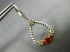 LARGE 7.85CT DIAMOND & AAA AMETHYST 14KT ROSE GOLD FILIGREE TEAR DROP NECKLACE