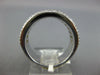 3.70CT DIAMOND & AAA RAINBOW YELLOW SAPPHIRE 14KT WHITE GOLD 3D ANNIVERSARY RING