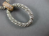 LARGE & LONG 1.50CT DIAMOND 14K WHITE & ROSE GOLD OVAL LINK ITALIAN FUN BRACELET