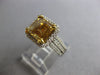 WIDE 2.82CT WHITE & MOCHA DIAMOND 18KT 2 TONE GOLD PRINCESS & ROUND SQUARE RING