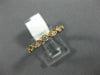 ESTATE .59CT DIAMOND 14KT ROSE GOLD FILIGREE MILGRAIN ETERNITY ANNIVERSARY RING