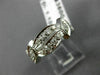 ANTIQUE 1.10CT OLD MINE DIAMOND PLATINUM ETERNITY WEDDING ANNIVERSARY RING #9425