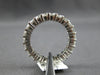 2.62CT DIAMOND 14K WHITE GOLD ROUND SHARED PRONG ETERNITY FUN ANNIVERSARY RING