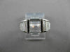 ESTATE 1.8CT DIAMOND 14K WHITE GOLD GRADUATING SEMI MOUNT ENGAGEMENT RING #21143