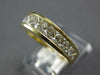 WIDE 1.65CT DIAMOND 14KT YELLOW GOLD CLASSIC PRINCESS CHANNEL ANNIVERSARY RING