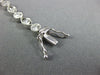 ESTATE 2.83CT DIAMOND 18KT WHITE GOLD 3D ROUND & MARQUISE ETOILE TENNIS BRACELET