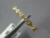 .29CT DIAMOND 18KT YELLOW GOLD ROUND & PEAR SHAPE SEMI ETERNITY ANNIVERSARY RING