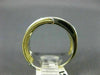 ESTATE .50CT DIAMOND 18KT WHITE & YELLOW GOLD INTERTWINING X LOVE RING #16407