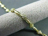 ANTIQUE .35CT DIAMOND 14KT YELLOW GOLD DAISY FLOWER BRACELET BEAUTIFUL #10118