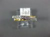 ESTATE .25CT DIAMOND 18KT 2 TONE GOLD CLASSIC 3D CLASSIC CRISS CROSS X LOVE RING