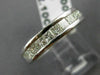 ESTATE 2.10CT PRINCESS CUT DIAMOND 14K WHITE GOLD ETERNITY ANNIVERSARY RING 6542