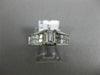 1.65CT PRINCESS & EMERALD CUT DIAMOND 14KT WHITE GOLD SOLITAIRE ENGAGEMENT RING