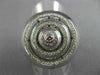 ESTATE EXTRA LARGE .82CT DIAMOND 14KT WHITE GOLD MULTI CIRCULAR PAVE ETOILE RING