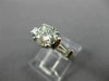 ESTATE 1.71CT ROUND DIAMOND 14K WHITE GOLD 3D THREE STONE ENGAGEMENT RING #26379