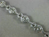 ESTATE GIA 7.11CT WHITE & FANCY YELLOW DIAMOND 18K TWO TONE GOLD TENNIS BRACELET