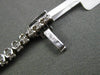 ESTATE 1.0CT DIAMOND 14KT WHITE GOLD FOUR PRONG 3D CLASSIC TENNIS BRACELET 3mm
