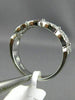 ESTATE .30CT DIAMOND 14K WHITE GOLD 3D FLOWER MILGRAIN FILIGREE ANNIVERSARY RING