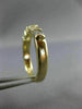 ESTATE .76CT PRINCESS & BAGUETTE DIAMOND 14KT YELLOW GOLD ANNIVERSARY RING #6893