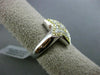 ESTATE LARGE .74CT DIAMOND 18K WHITE & YELLOW GOLD GOLDEN SHOOTING STAR FUN RING