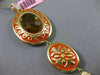 ESTATE 10.25CT DIAMOND & CITRINE 14KT YELLOW GOLD ORANGE ENAMEL FILIGREE PENDANT