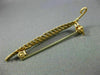 ESTATE 18K YELLOW GOLD CLASSIC HANDCRAFTED FILIGREE FLORAL LEAF BROOCH PIN 26661