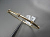 ANTIQUE 5MM TUBE DESIGN .24CT DIAMOND 14KT YELLOW GOLD BANGLE SIMPLY AMAZING!!!!
