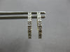 .35CT DIAMOND 18K 2 TONE GOLD CLASSIC FILIGREE REVERSIBLE HUGGIE EARRINGS #28015